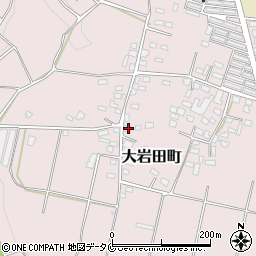 宮崎県都城市大岩田町6087-1周辺の地図