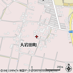 宮崎県都城市大岩田町6096-4周辺の地図