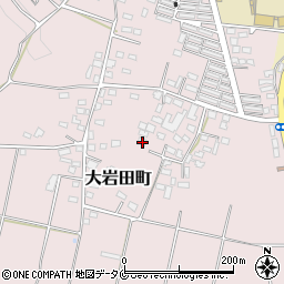 宮崎県都城市大岩田町6096-2周辺の地図
