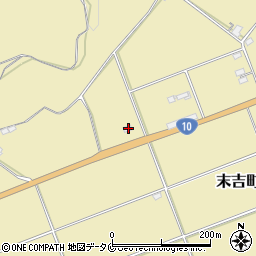 鹿児島県曽於市末吉町深川2537周辺の地図