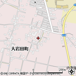 宮崎県都城市大岩田町6099周辺の地図