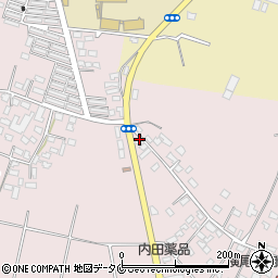 宮崎県都城市大岩田町5746-1周辺の地図