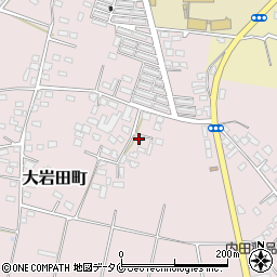宮崎県都城市大岩田町6074周辺の地図