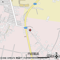 宮崎県都城市大岩田町5744-3周辺の地図
