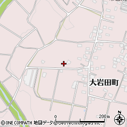 宮崎県都城市大岩田町6272-2周辺の地図