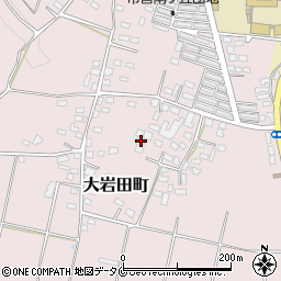 宮崎県都城市大岩田町6097-7周辺の地図