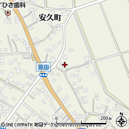 宮崎県都城市安久町6020周辺の地図