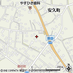 宮崎県都城市安久町6072周辺の地図