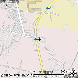 宮崎県都城市大岩田町5744-2周辺の地図