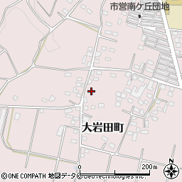 宮崎県都城市大岩田町6089-2周辺の地図