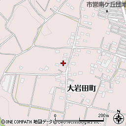 宮崎県都城市大岩田町6277-8周辺の地図