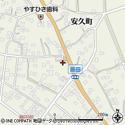 宮崎県都城市安久町6080周辺の地図