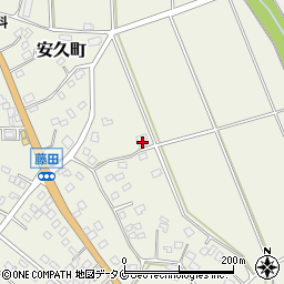 宮崎県都城市安久町262-1周辺の地図