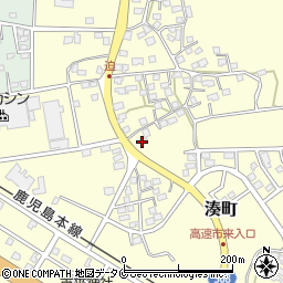 鹿児島県いちき串木野市湊町周辺の地図