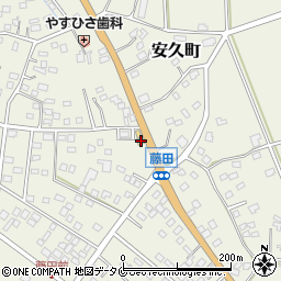宮崎県都城市安久町6081周辺の地図