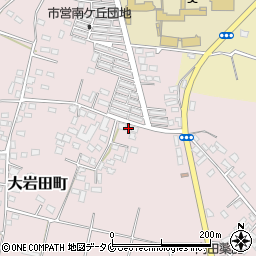 宮崎県都城市大岩田町6103-3周辺の地図