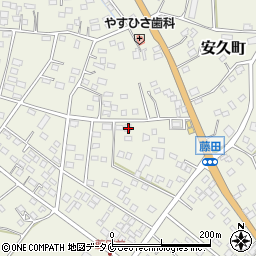 宮崎県都城市安久町6087周辺の地図