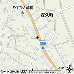 宮崎県都城市安久町6080-3周辺の地図