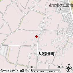 宮崎県都城市大岩田町6277-1周辺の地図