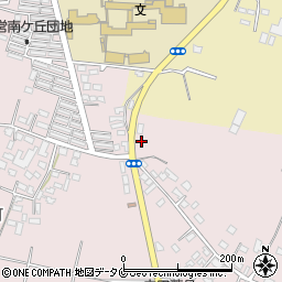 宮崎県都城市大岩田町5615-5周辺の地図