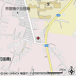 宮崎県都城市大岩田町5603-1周辺の地図