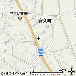 宮崎県都城市安久町6030周辺の地図
