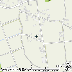 宮崎県都城市安久町2183周辺の地図