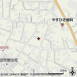 宮崎県都城市安久町5135周辺の地図