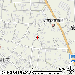 宮崎県都城市安久町6069周辺の地図