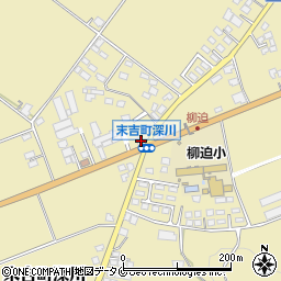 鹿児島県曽於市末吉町深川2513-7周辺の地図