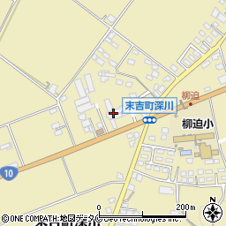 鹿児島県曽於市末吉町深川2513周辺の地図