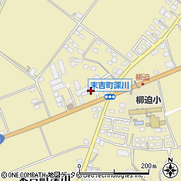 鹿児島県曽於市末吉町深川2507周辺の地図