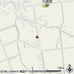 宮崎県都城市安久町7020周辺の地図