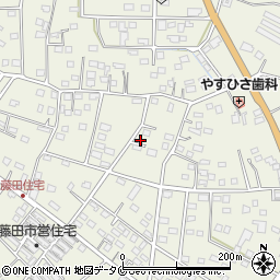 宮崎県都城市安久町5132-4周辺の地図