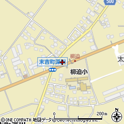 鹿児島県曽於市末吉町深川2466-3周辺の地図