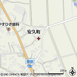 宮崎県都城市安久町6039周辺の地図