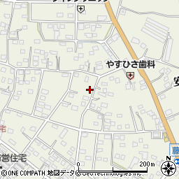 宮崎県都城市安久町5131-2周辺の地図