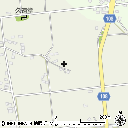 宮崎県都城市安久町7051周辺の地図