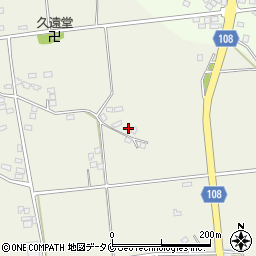 宮崎県都城市安久町7048周辺の地図