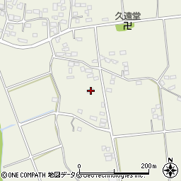 宮崎県都城市安久町2164周辺の地図