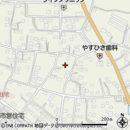 宮崎県都城市安久町5131-1周辺の地図