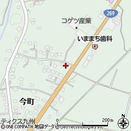 宮崎県都城市今町3031周辺の地図
