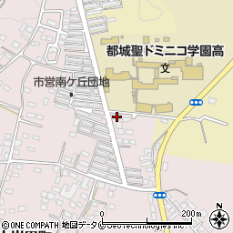 宮崎県都城市大岩田町5611-12周辺の地図