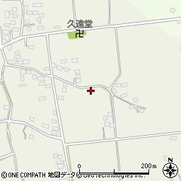 宮崎県都城市安久町2160周辺の地図