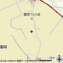 鹿児島県曽於市末吉町深川3920周辺の地図