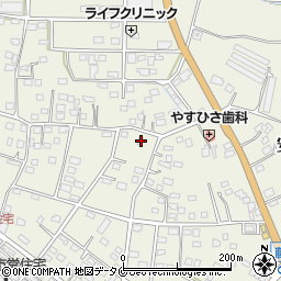 宮崎県都城市安久町5129周辺の地図