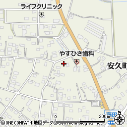 宮崎県都城市安久町6066周辺の地図