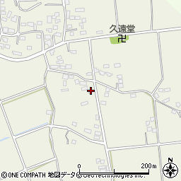 宮崎県都城市安久町2165周辺の地図