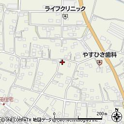 宮崎県都城市安久町6202周辺の地図