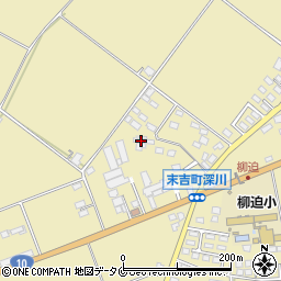 鹿児島県曽於市末吉町深川2510周辺の地図